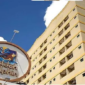 Flat Golden Dolphin Grand - E Sala Com Roupa De Cama E Banho - Piscinas 24h Apartamento
